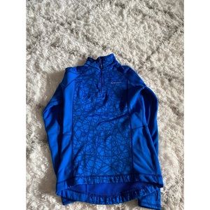 Blue Avalanche Quarter Zip Sweater